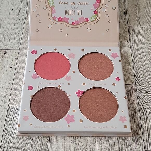Beauty Bakerie Cotton Candy Champagne Blushlighter Palette - Picture 3 of 7